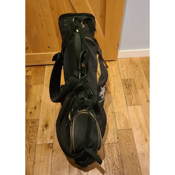 Hot Z Smirnoff Triple Black 5 way Standing Golf Club Bag. Straps & Cover - Picture 3 of 12